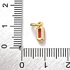 Brass Pave Cubic Zirconia Charms KK-F894-13G-05-3