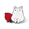 Cute Cat Enamel Pin JEWB-P015-F04-1