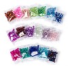 18 Colors Spray Painted Crackle Glass Beads CCG-JQ0001-02-6mm-2