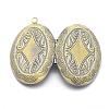 Brass Locket Pendants KK-F717-08AB-NR-4