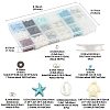 Ocean DIY Jewelry Making Findings Kits DIY-FS0009-75-4