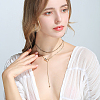 4Pcs 4 Style 925 Sterling Silver Box Chain Extender STER-BBC0007-17G-6