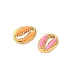 304 Stainless Steel Enamel Pendants STAS-I346-25G-06-2