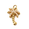 304 Stainless Steel ABS Imitation Pearl Pendants STAS-B097-07G-01-1