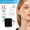 4 Pairs Sport Ball Alloy Stud Earrings for Women EJEW-BBC0001-52A-2