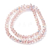 Electroplate Glass Beads Strands EGLA-K015-11A-2