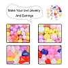 4 Style Transparent Acrylic Beads MACR-YW0001-62-2