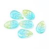 Transparent Glass Pendants GLAA-H016-08H-14-2