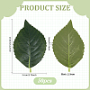 Polyester Artificial Leaf AJEW-WH0752-284B-2