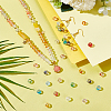  300Pcs 12 Colors Baking Painted Transparent Glass Beads GLAA-PH0003-09-5
