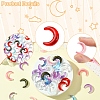 20Pcs Gradient Color Handmade Lampwork Beads LAMP-FS0001-18H-3