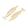 Brass Pendants KK-P353-11G-04-6