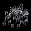 Transparent acrylic beads PL526_4MM-2