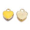 Alloy Enamel Charms X-ENAM-S121-041-A-3