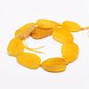 Natural & Dyed Agate Beads Strands G-A171-11M-2