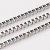 304 Stainless Steel Venetian Chains Box Chains CHS-L015-18-1