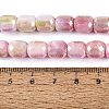 Anti-Tarnish Electroplate Glass Beads Strands EGLA-N027-03A-06-4