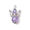 Transparent Acrylic Pendants PALLOY-JF03574-02-3