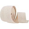 Polyester-Cotton Flat Ribbon OCOR-WH0074-23-1
