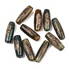Tibetan Style dZi Beads TDZI-E004-64-01-1