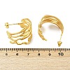 304 Stainless Steel C-Shaped Cuff Earrings EJEW-U070-02G-5
