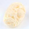 Carved Synthetic Coral Beads CORA-Q028-16-2