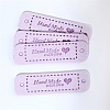 Microfiber Leather Labels DIY-TAC0005-56F-1