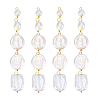 20Pcs 5 Style Natural Pearl Pendants PALLOY-PH01822-6