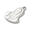 Anti-Tarnish 201 Stainless Steel Pendants LS-STAS-Q015-01P-2