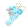 Cute Cartoon Rabbit Keychain KEYC-G052-03LG-2