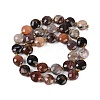 Natural Petrified Wood Beads Strands G-B094-A10-01-4