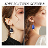 DIY Geometry Dangle Earring Making Kit DIY-TA0004-37-8