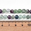 Natural Fluorite Beads Strands G-T140-19A-5