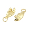Brass Charms KK-S527-23G-2