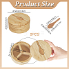 Bamboo Storage Containers with Lid LS-AJEW-WH0609-793-2