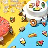 38Pcs 19 Styles Cute PVC Plastic Cabochons KY-CJ0001-65-5