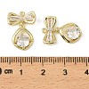 Brass Micro Pave Cubic Zirconia Pendants LS-KK-C107-20B-G-3