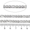 304 Stainless Steel Figaro Chains CHS-L019-08P-2