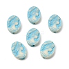 Painted Opaque Acrylic Beads AC-CBAA127-02D-1