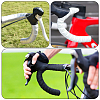 GOMAKERER 2 Sets 2 Colors PU Leather Bicycle Handlebar Tape AJEW-GO0001-23-6