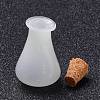 Glass Cork Bottles AJEW-O032-01B-4