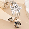 Eagle Alloy Cuff Bangles & Rings Sets for Women FS-WG75483-01-1