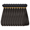 10Pcs Plastic Long Straight Hairstyle Doll Wig Hair DIY-DC0003-96B-1