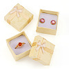 Square Paper Jewelry Ring Gift Boxes with Bowknot CON-TAC0010-80D-3