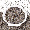 Spray Painted Picasso Cylinder Glass Seed Beads GLAA-T028-12A-12-3