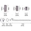 Unicraftale DIY End Chains Making STAS-UN0001-20P-2