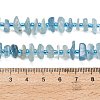 Natural Aquamarine Beads Strands G-Z124-A03-02-5