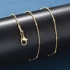 Ion Plating(IP) 304 Stainless Steel Snake Chain Necklaces X-NJEW-F248-11A-G-3
