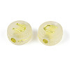 Luminous Frosted Acrylic Beads FACR-T008-02U-2