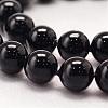 Baking Paint Shell Pearl Round Bead Strands BSHE-L011-6mm-B010-4